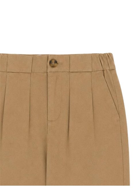 Pantalone bambino beige in cotone Manuel Ritz | 4540BEIGE